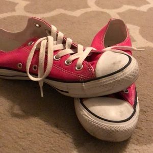 Pink converse!